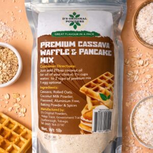 CASSAVA WAFFLE/PANCAKE MIX 454G